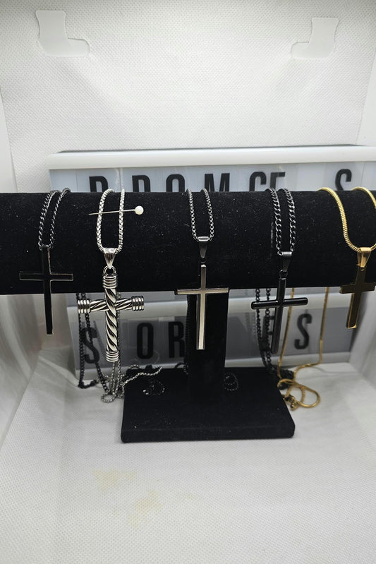 Bold Faith Cross Necklaces