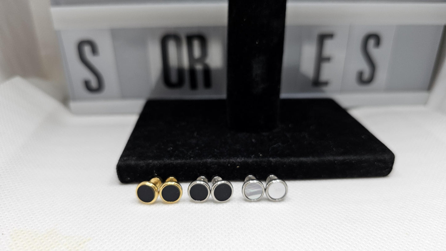 Dot Color Stud Earrings