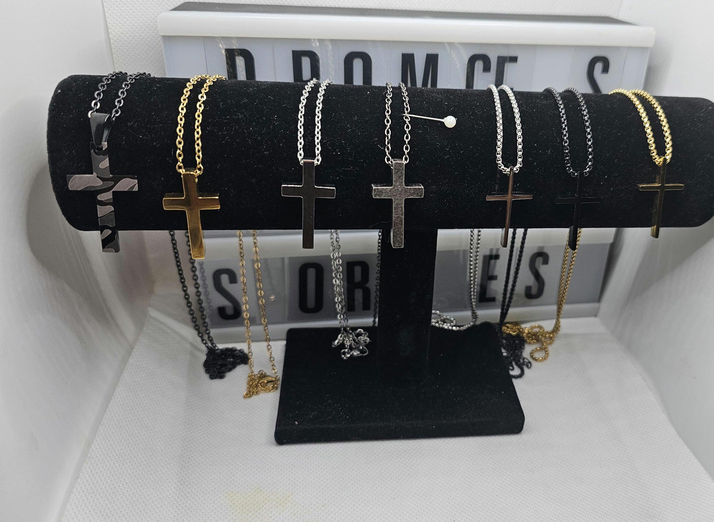 Delicate Faith Cross Necklaces