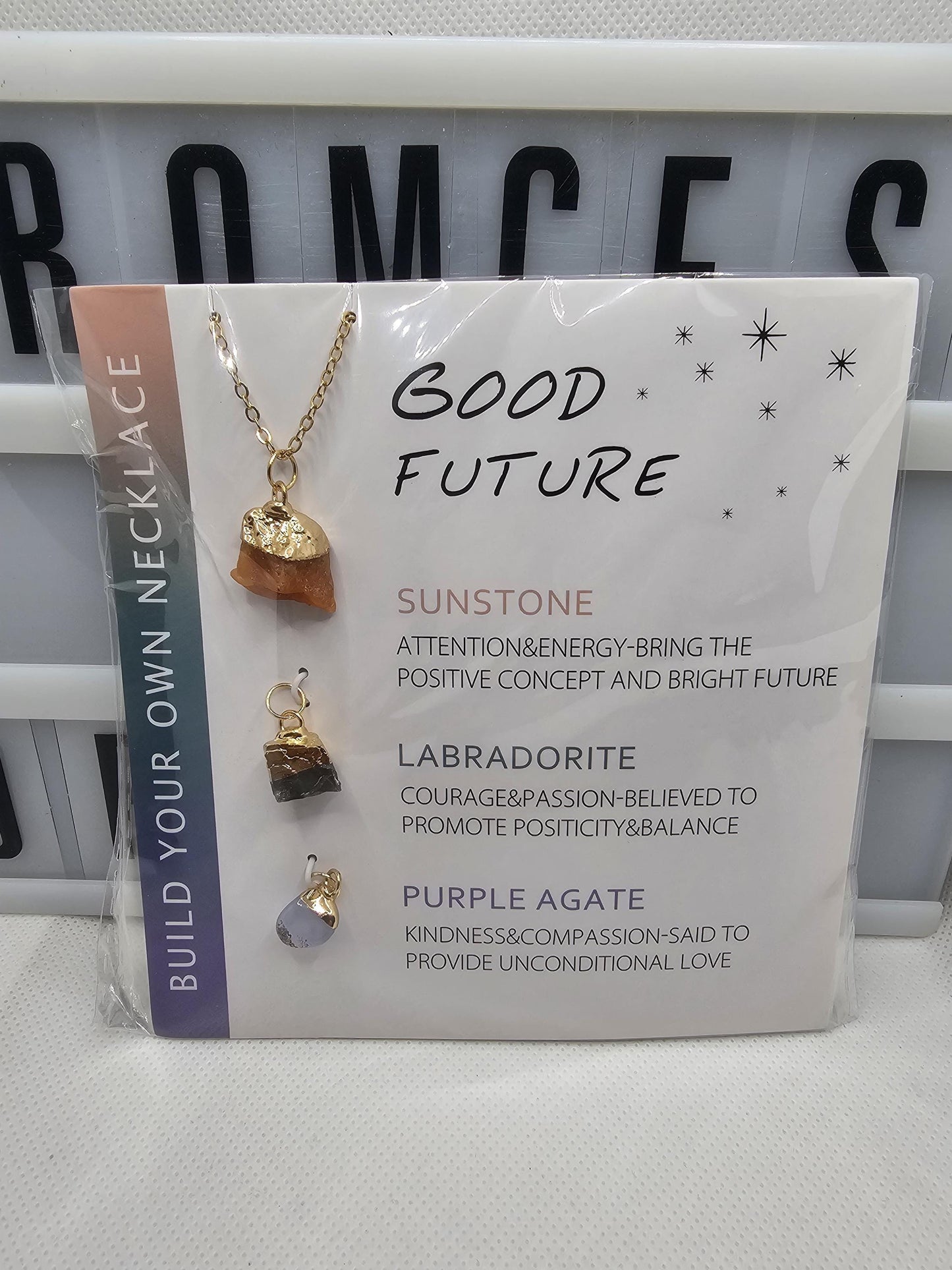 Build Your Own Necklace: Trinity Stones set