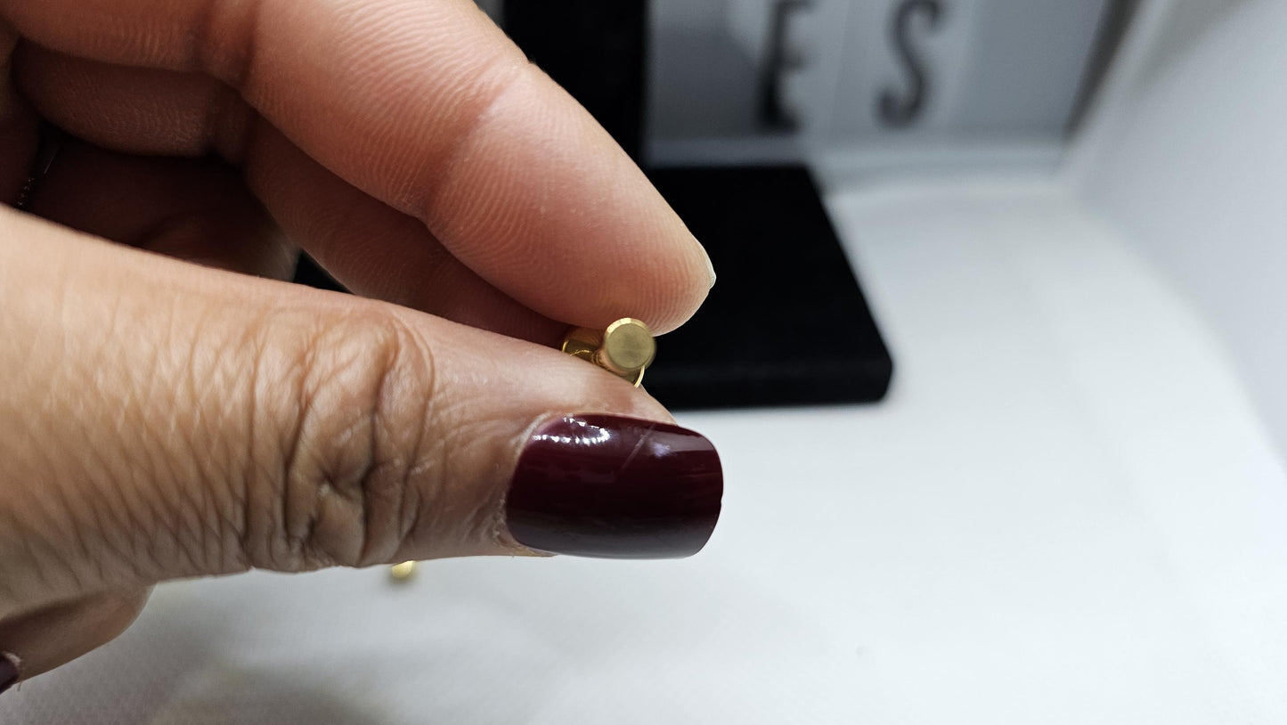 Dot Color Stud Earrings