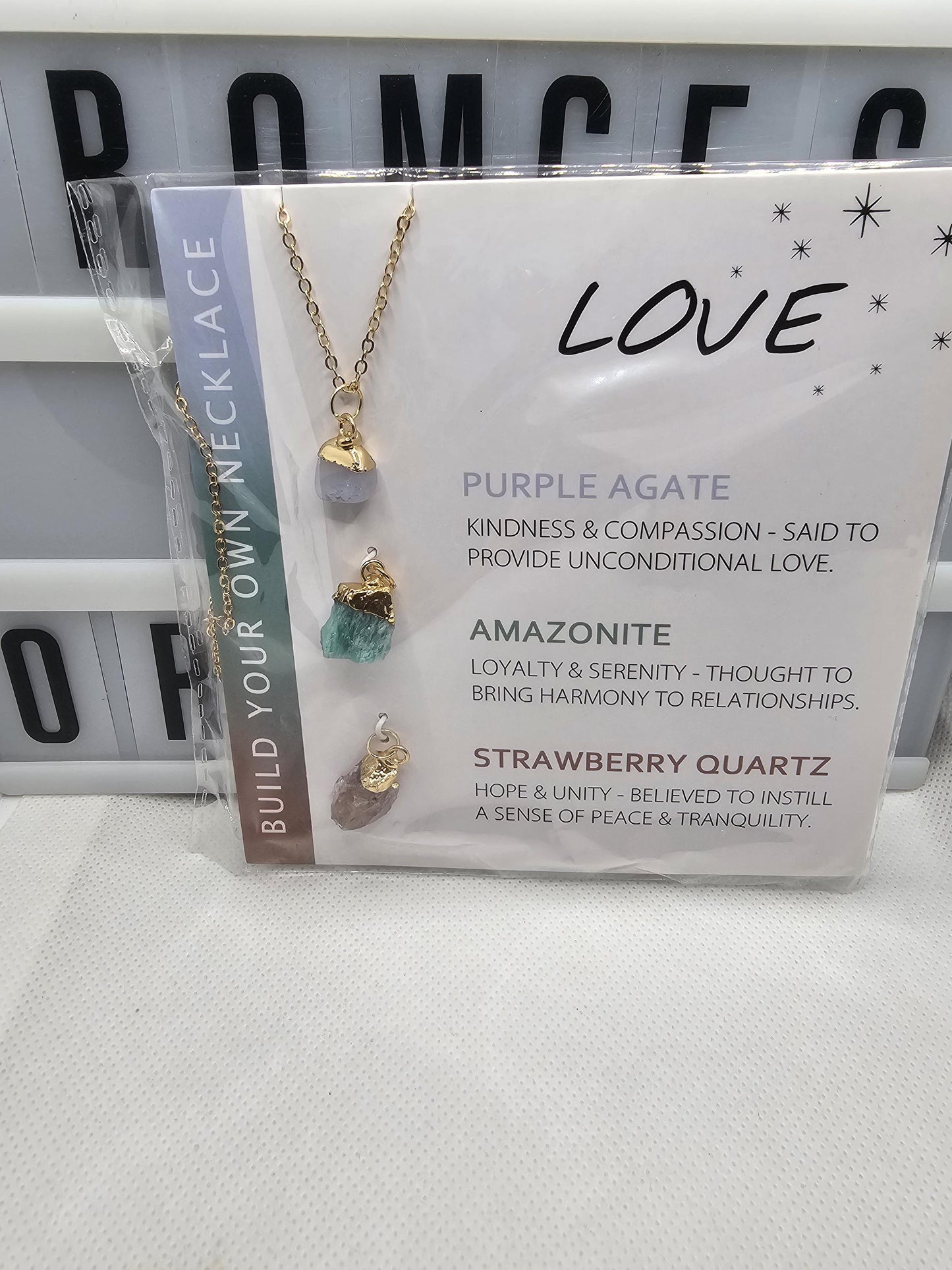 Build Your Own Necklace: Trinity Stones set