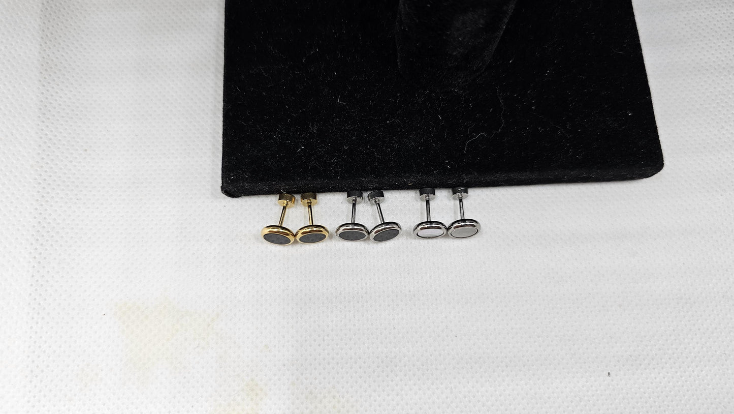 Dot Color Stud Earrings