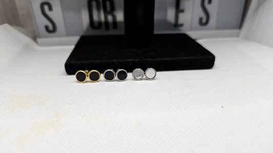 Dot Color Stud Earrings