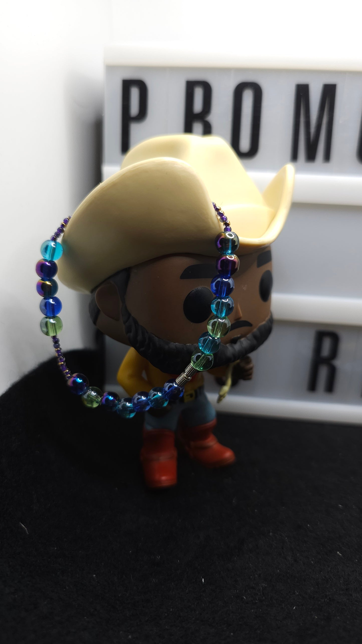 Purple Reign Handmade Bead Bracelet Set