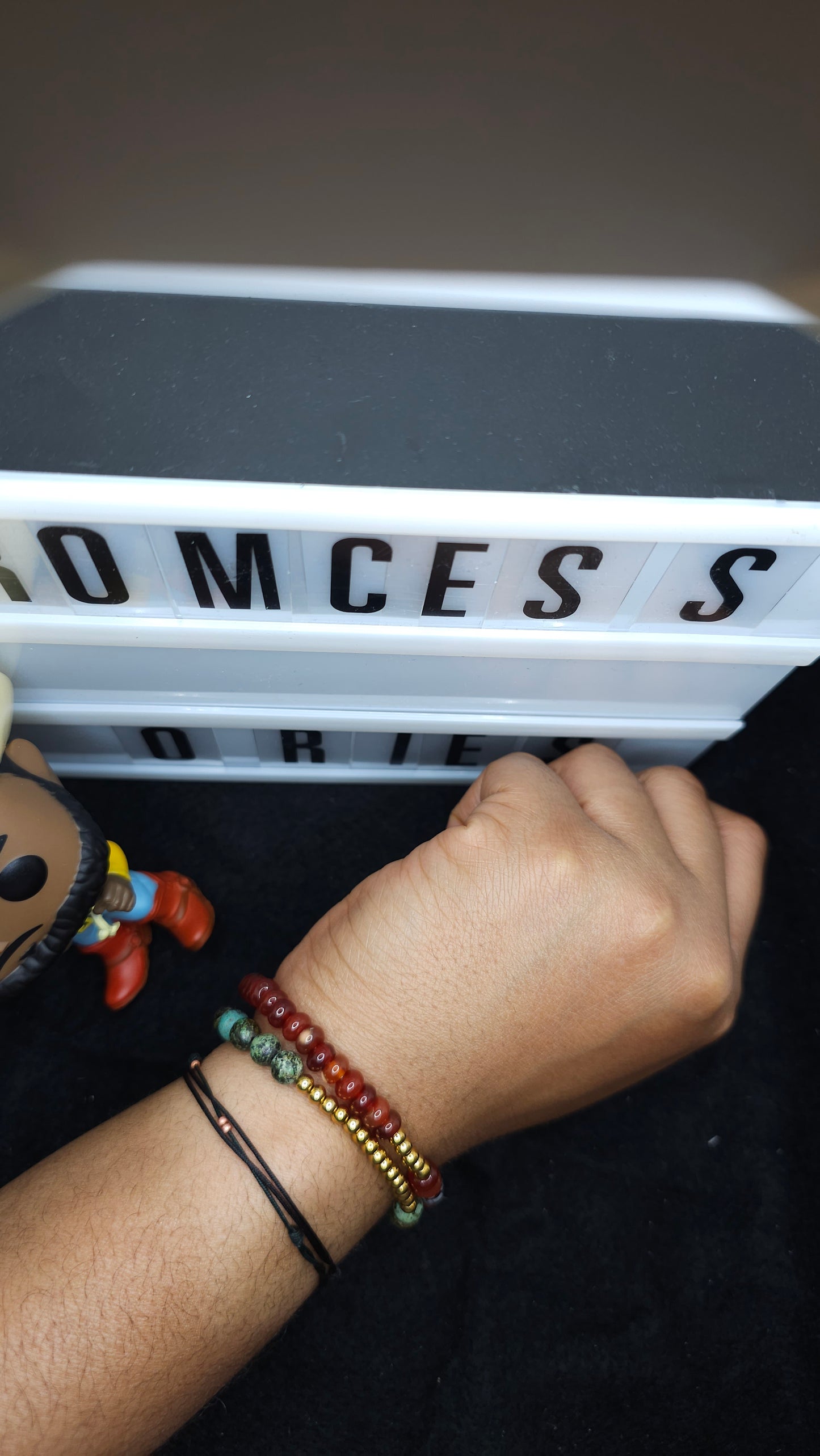 Earth Vibes – Handmade Beaded Bracelet Duo
