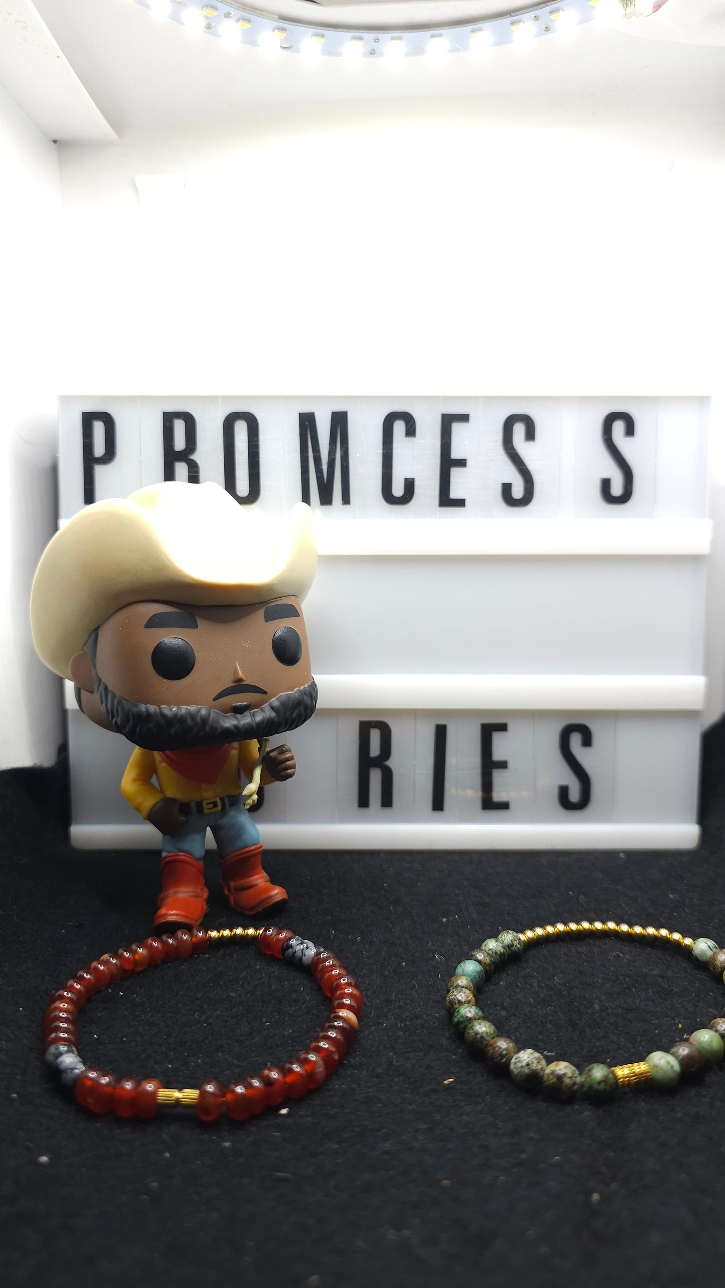 Earth Vibes – Handmade Beaded Bracelet Duo
