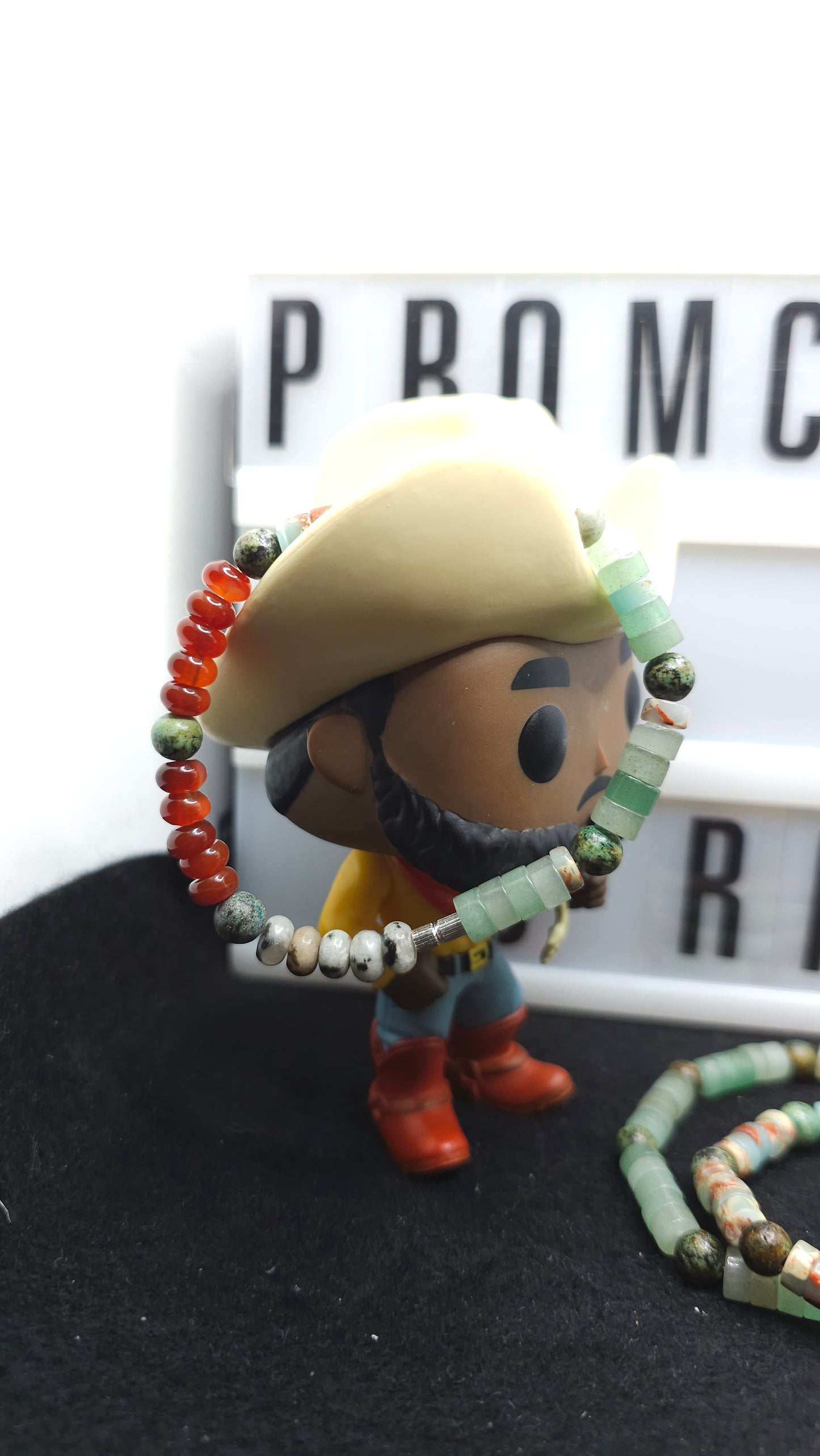 Green Dream – Handmade Flat Bead Bracelets