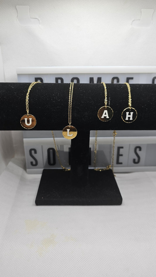 Alpha Solid Necklaces