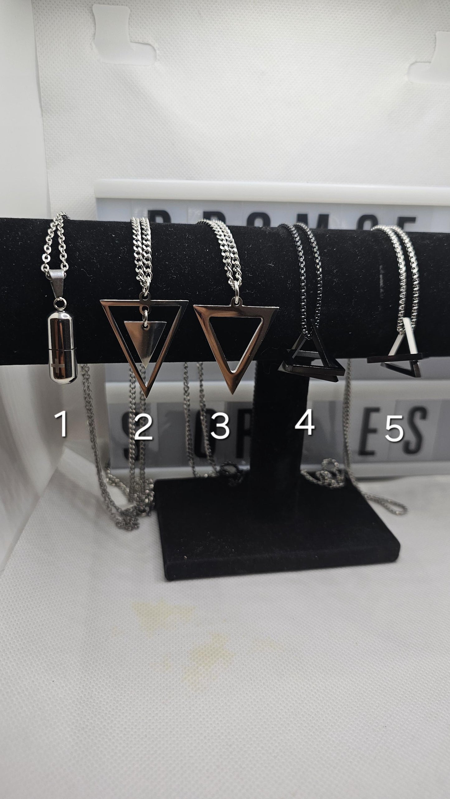 Modern Geometry Necklace