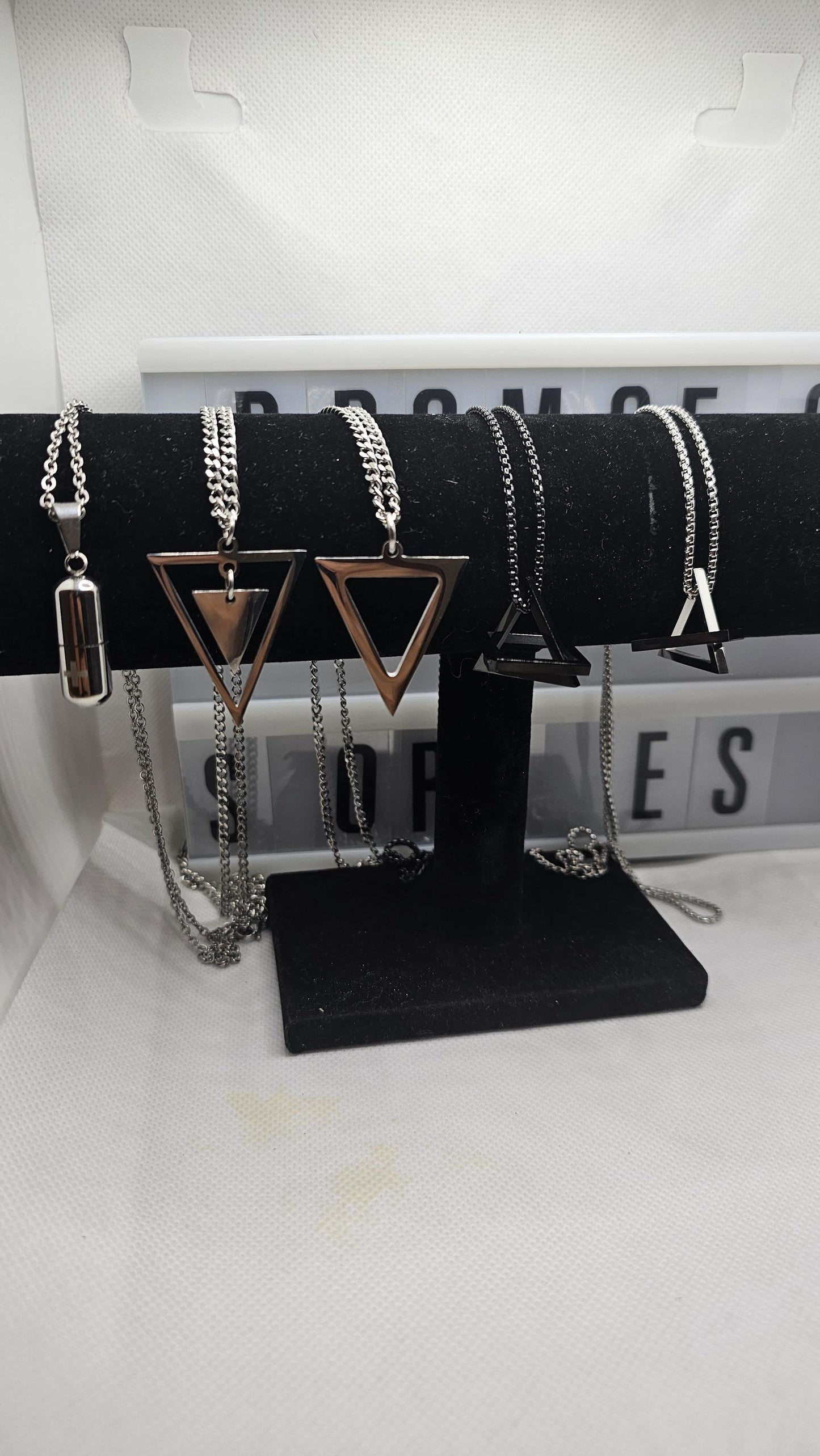 Modern Geometry Necklace