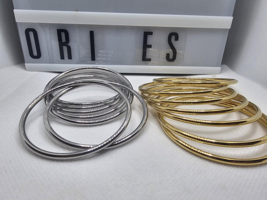 Solid Bangle Luxe Stackable