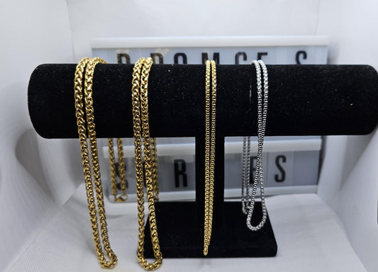 Lumin Wheat Style Chain Necklace