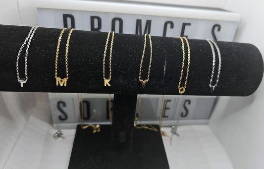 Alpha Dot Necklaces