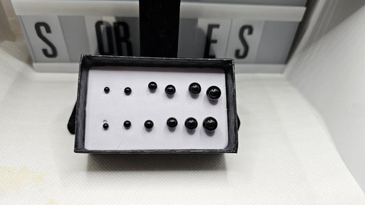 Midnight Shine Studs