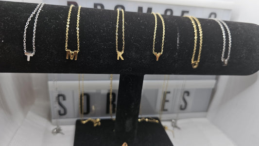 Alpha Dot Necklaces