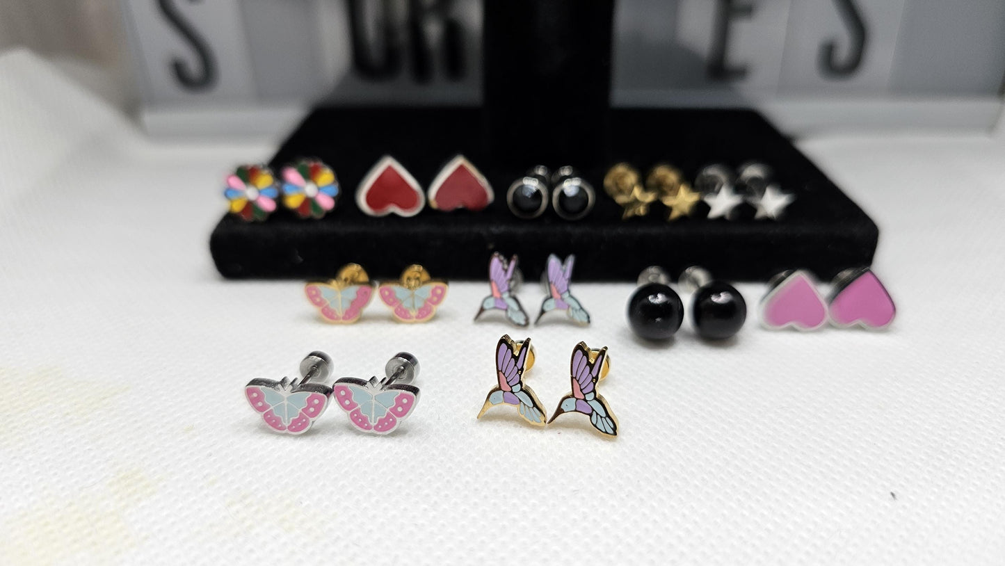 Whimsy Wings Studs