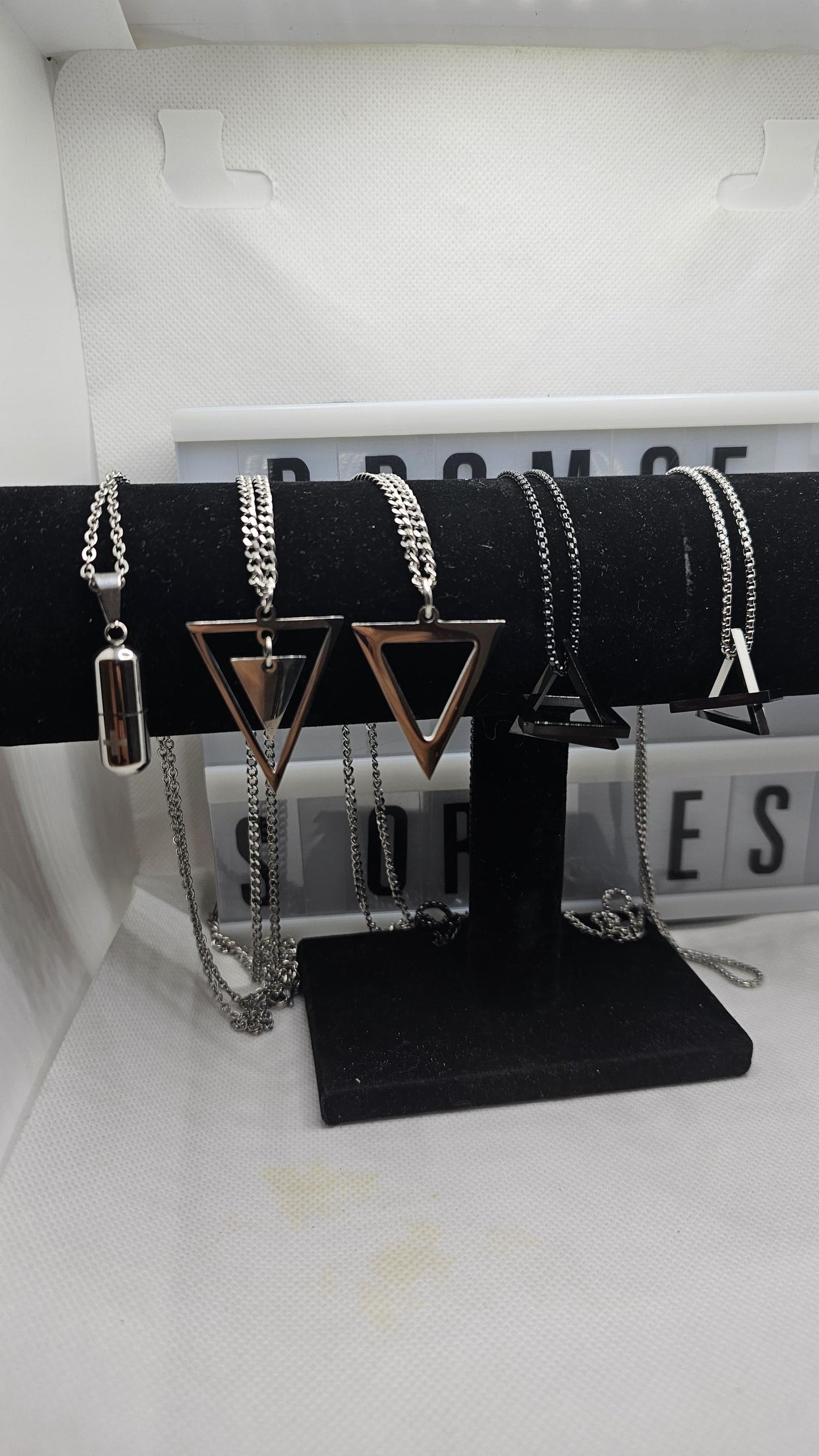 Modern Geometry Necklace