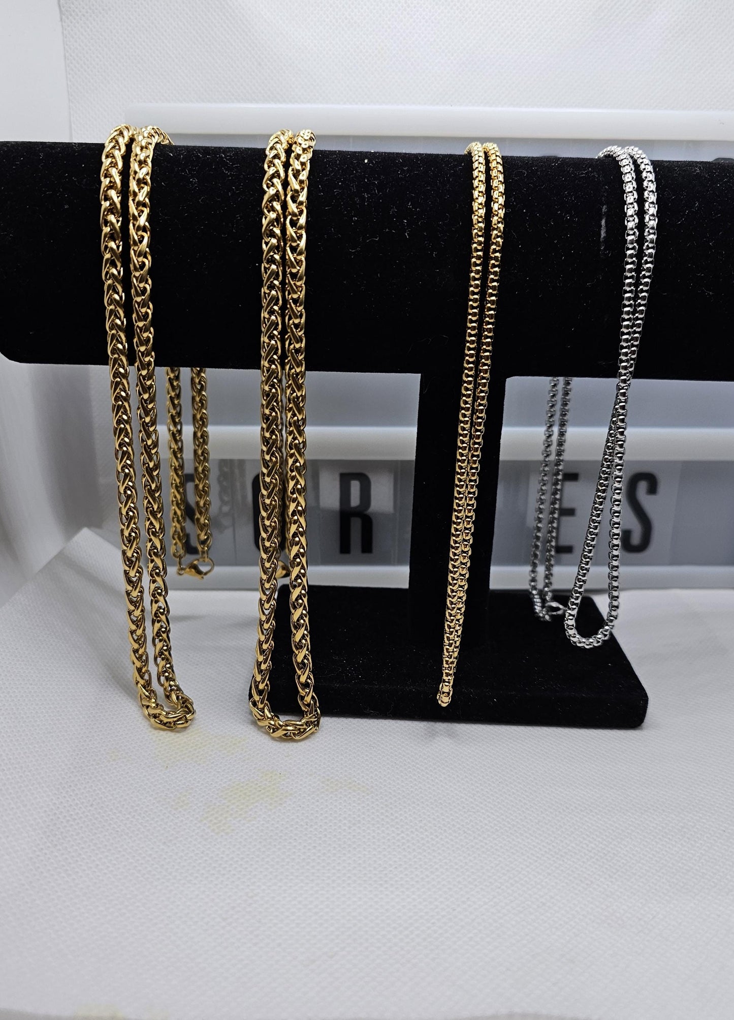 Lumin Wheat Style Chain Necklace