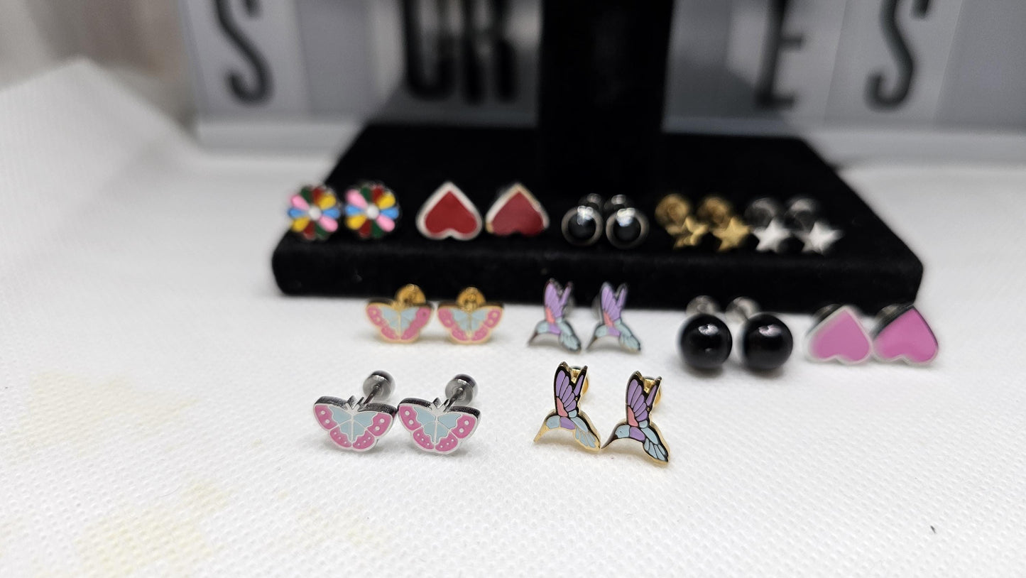 Whimsy Wings Studs