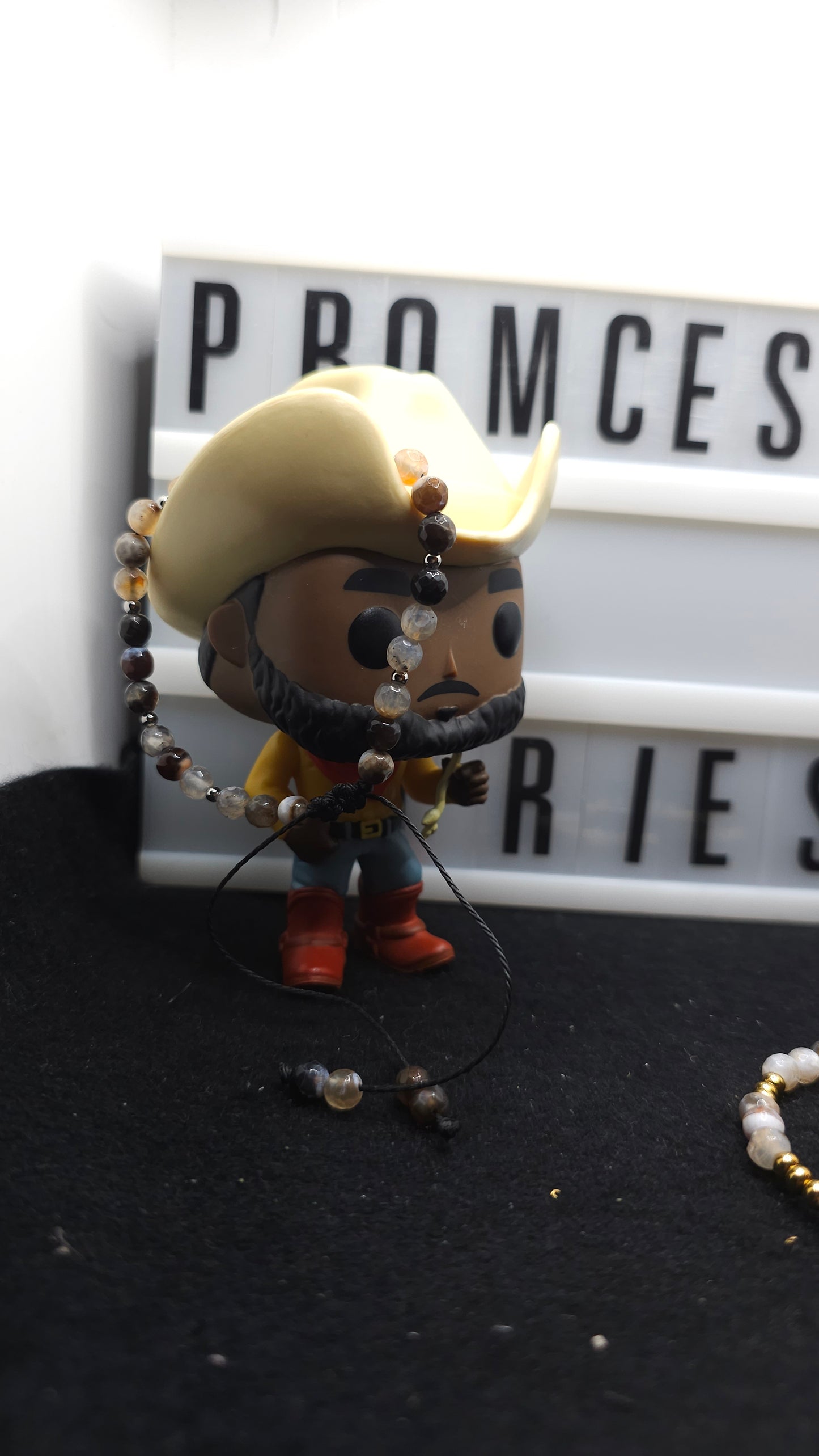 Stormwood – Handmade Black & Brown Beaded Bracelets