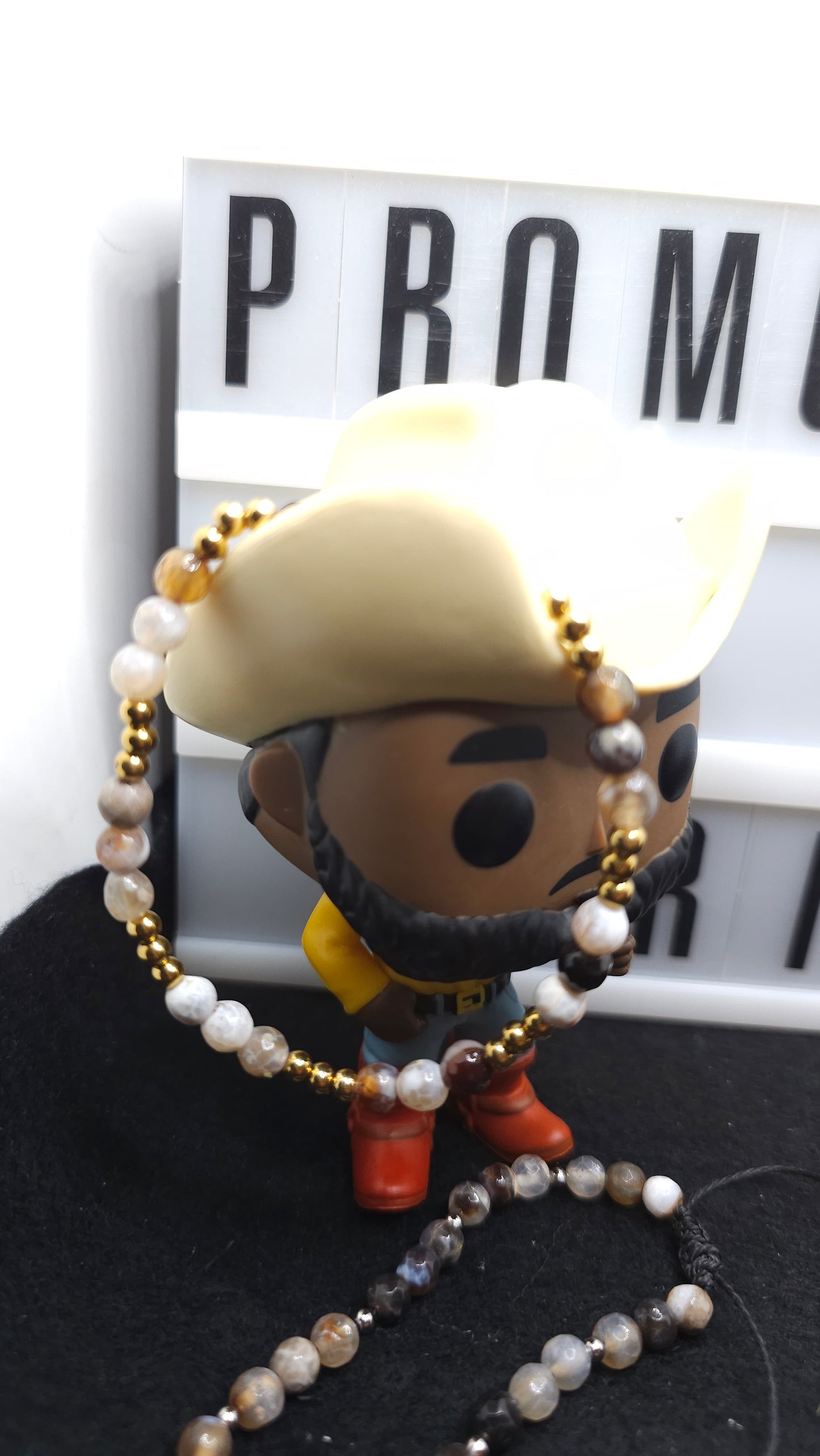 Stormwood – Handmade Black & Brown Beaded Bracelets