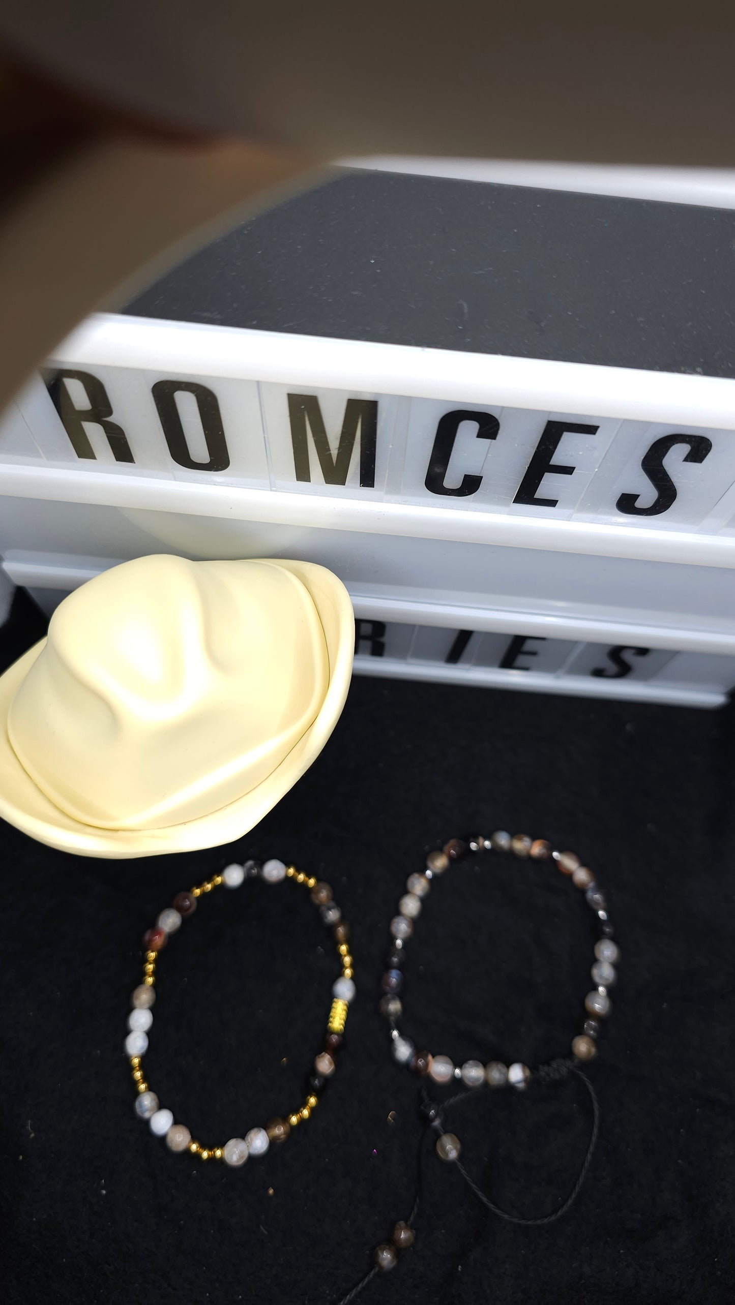 Stormwood – Handmade Black & Brown Beaded Bracelets